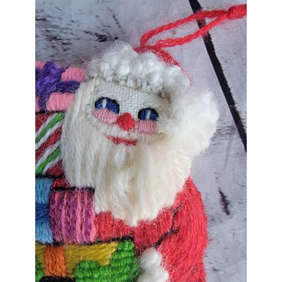 Sunset JIFFY 3-D Christmas Ornament #131 Gifts From Santa Handmade - Picture 2 of 5